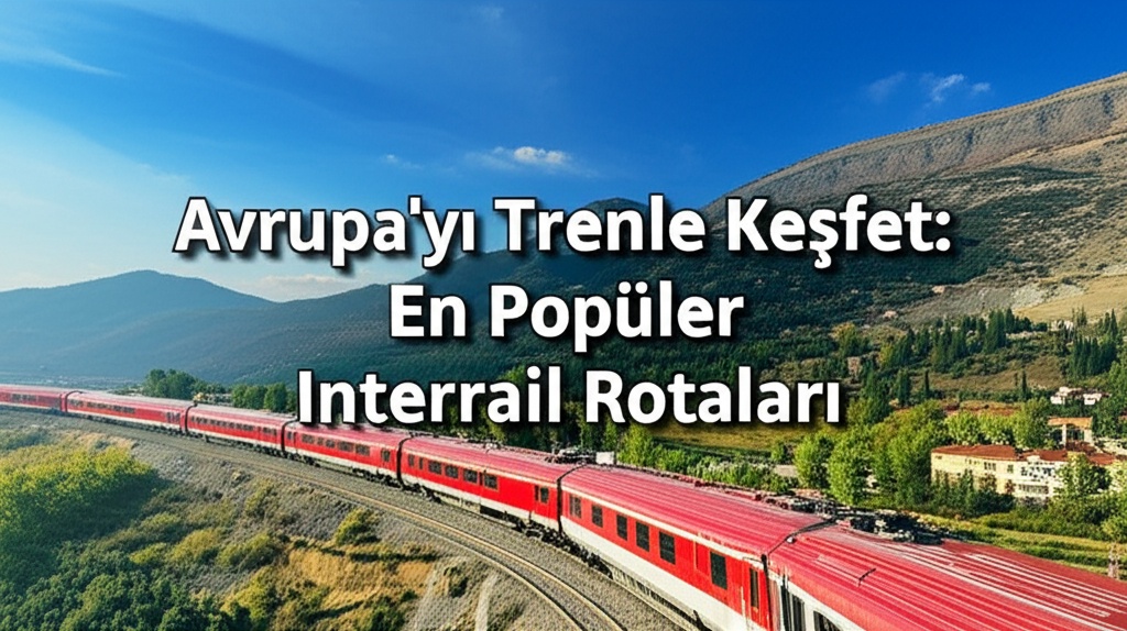 Avrupa’yı Trenle Keşfet: En Popüler Interrail Rotaları