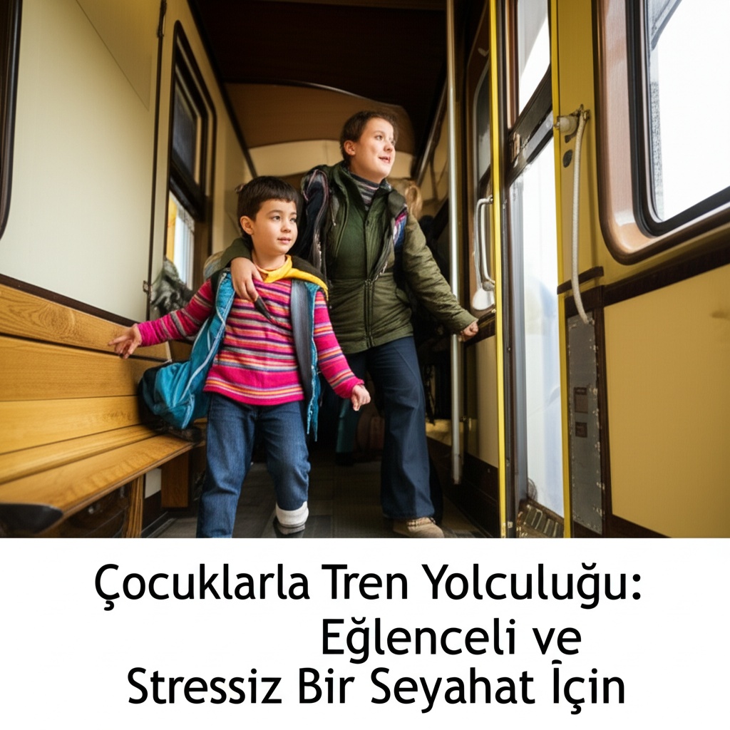 Çocuklarla Tren Yolculuğu: Eğlenceli ve Stressiz Bir Seyahat İçin