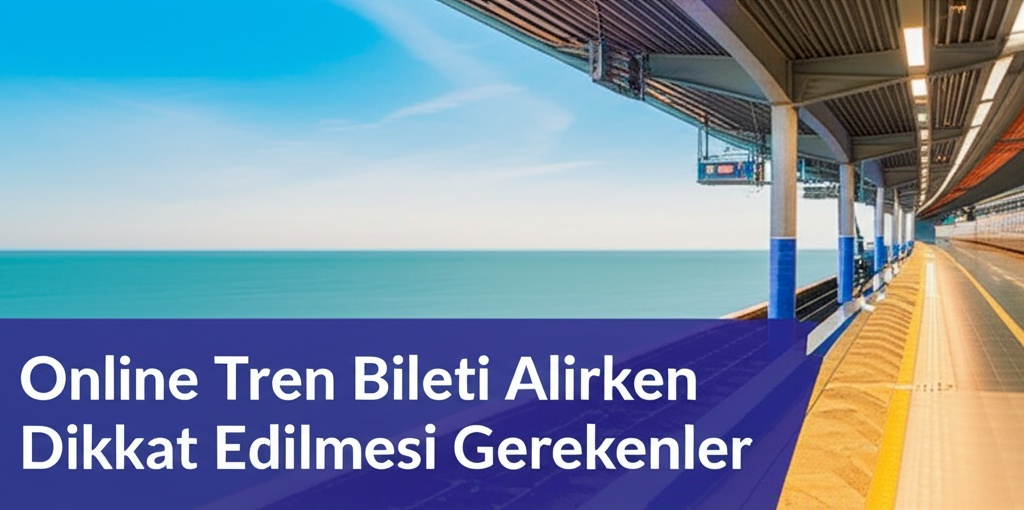 Online Tren Bileti Alırken Dikkat Edilmesi Gerekenler