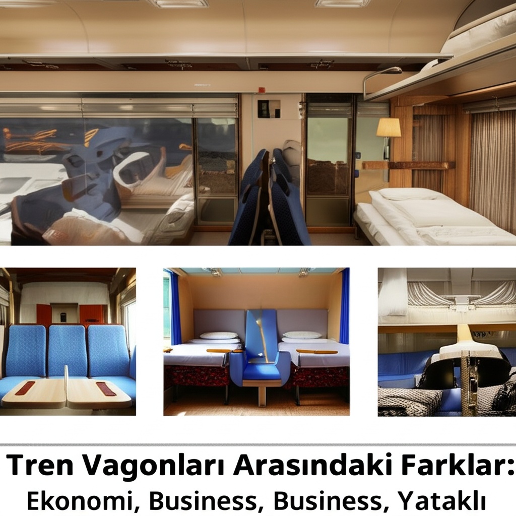 Tren Vagonları Arasındaki Farklar: Ekonomi, Business, Yataklı