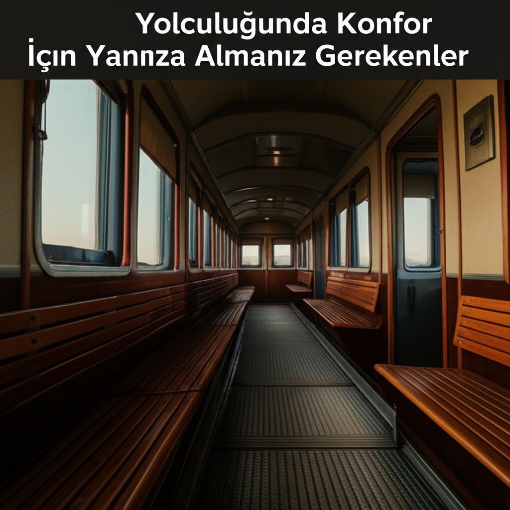 Tren Yolculuğunda Konfor İçin Yanınıza Almanız Gerekenler