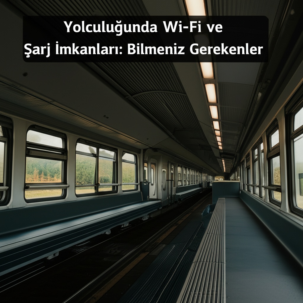 Tren Yolculuğunda Wi-Fi ve Şarj İmkanları: Bilmeniz Gerekenler
