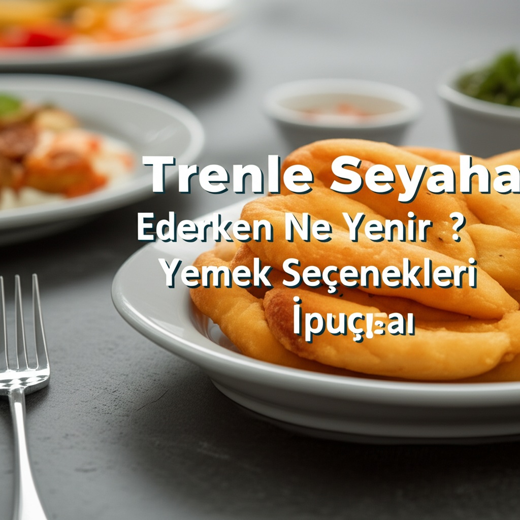 Trenle Seyahat Ederken Ne Yenir? Yemek Seçenekleri ve İpuçları