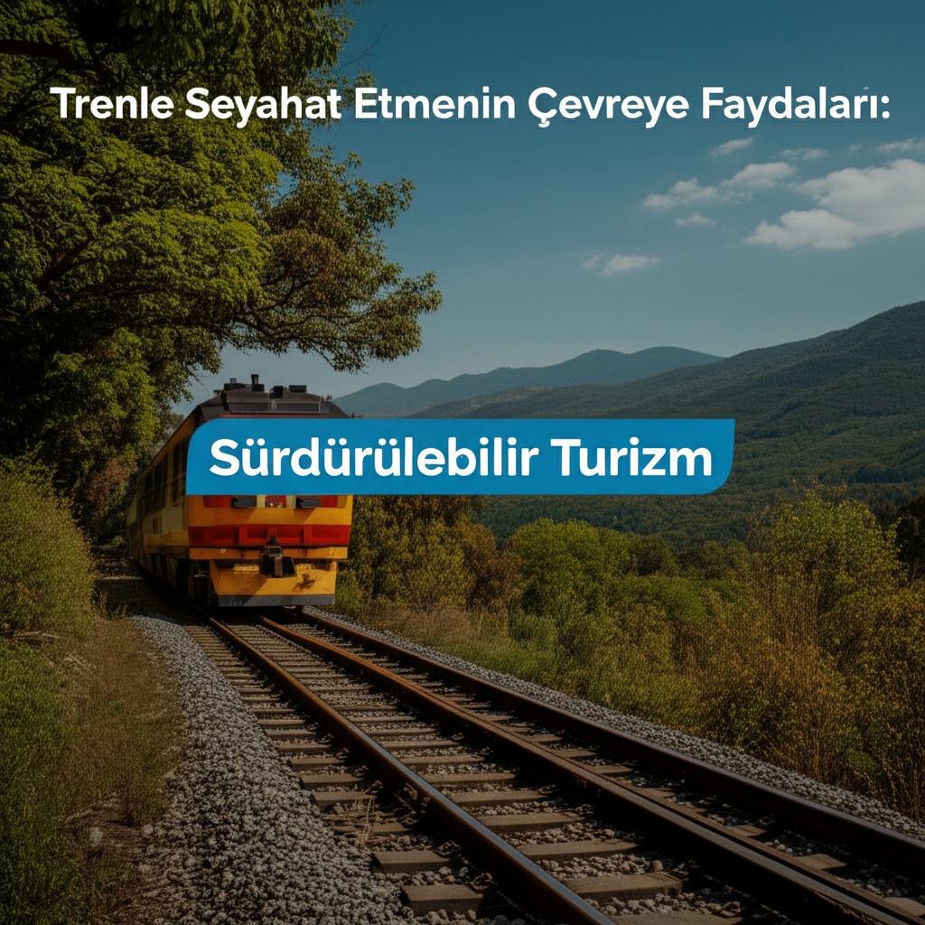 Trenle Seyahat Etmenin Çevreye Faydaları: Sürdürülebilir Turizm