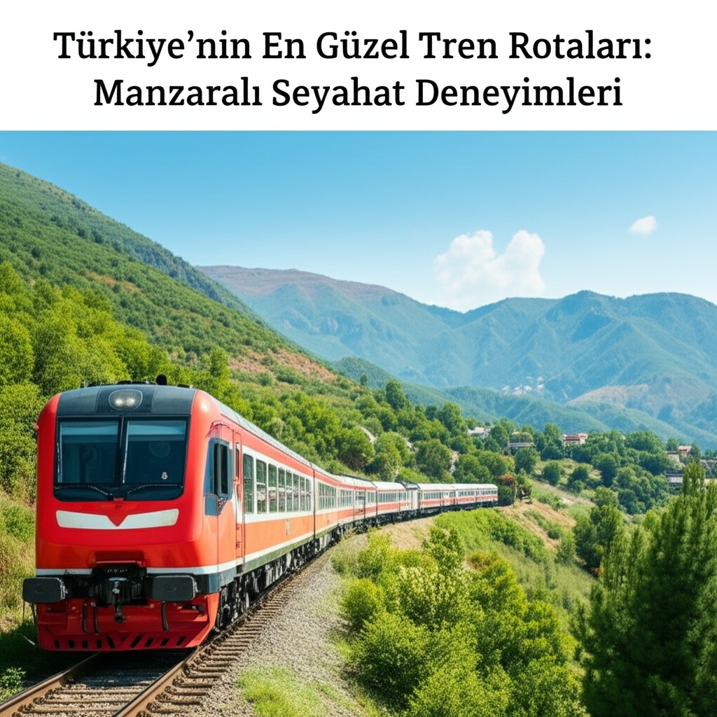 Türkiye’nin En Güzel Tren Rotaları: Manzaralı Seyahat Deneyimleri
